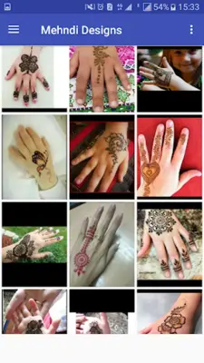 Mehndi Designs Offline android App screenshot 2